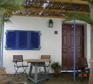 Gemütliche Sitzecke in Griechenland 