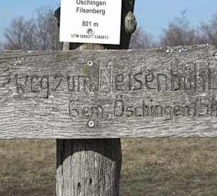 Wanderroute Drei Berge Tour Willmandingen