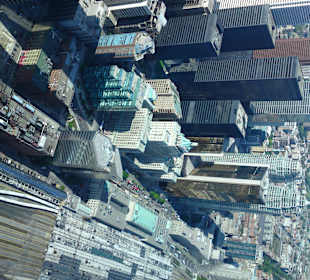 Das Hotel vom CN-Tower aus fotografiert