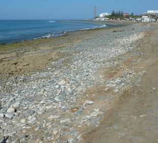 Unwetter haben im November 2010 den Sand weggespült