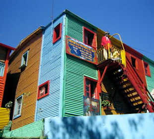 Buntes Haus am Caminito