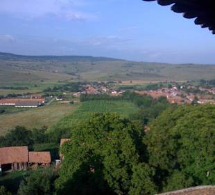 Ausblick von der Kirchenburg