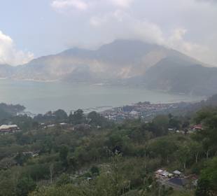 Aussicht auf Vulkan Batur