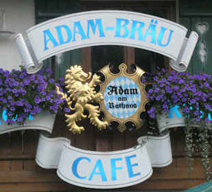 Adam Bräu: in der Bahnhofstraße in Bodenmais