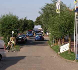 Die "Flaniermeile" von Fedderwardersiel