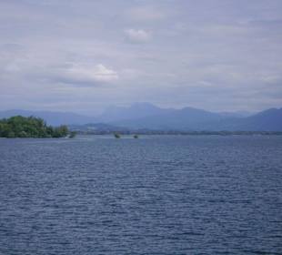 Blick auf die Herreninsel