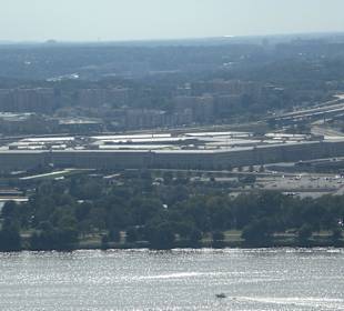Phantastischer Ausblick von oben auf das Pentagon