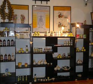 Wat Po brand products available to buy inside Spa