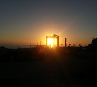 Ausflug Side mit Sonnenuntergang