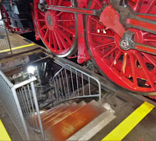 Niedergang in den Wartungstunnel