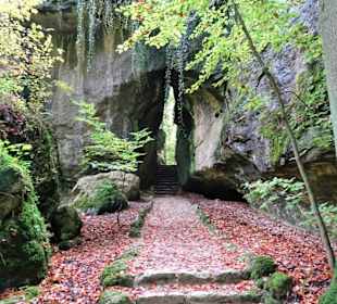 Rundweg durch den Felsengarten Sanspareil
