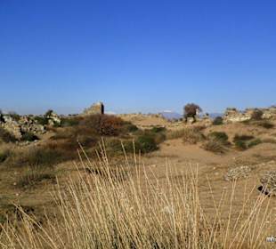 Ruinen der Antike mit Fernblick