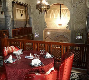 Herrliches Restaurant in Marrakesch