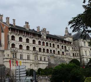 Das Schloss von außen gesehen