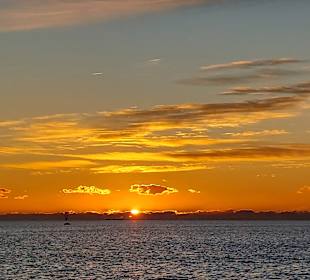 Sonnenuntergang Ria Formosa Bootstour