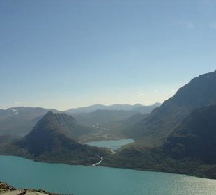Gjendesee vom Grat aus