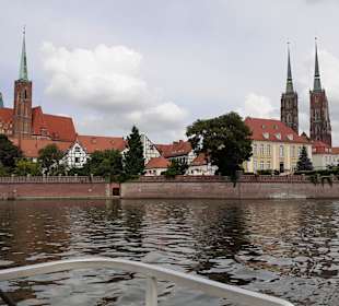 Ausblicke von der Bootstour auf der Oder