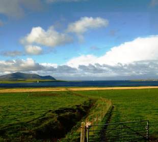 Wege über flaches Land