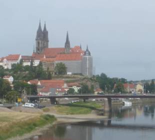 Dom und Albrechtsburg auf dem Burgberg in Meißen