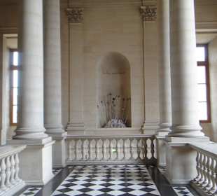 Museum interior corridors