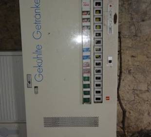 Getränkeautomat in der Festung Schlosskopf