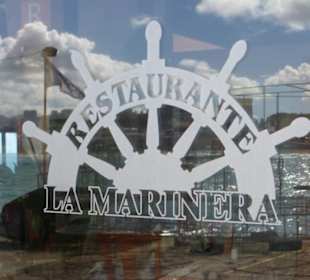 Restaurante La Marinera im Norden der Promenade