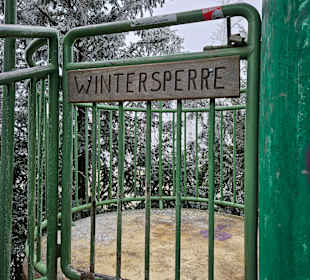 Wintersperre bis 1. April