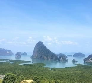 Aussichtspunk am Ende der James Bond Tour