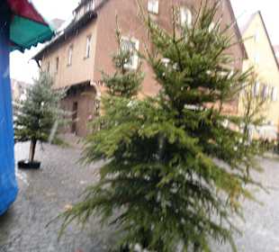 Markt in Hersbruck am Tag