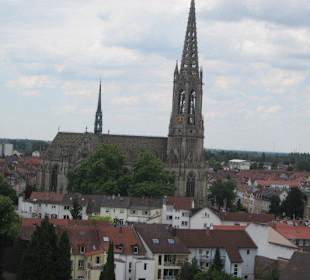 Im Altpörtel, Blick auf Speyer