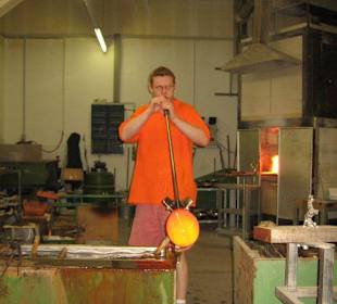 Glasbläser - Schauvorführung