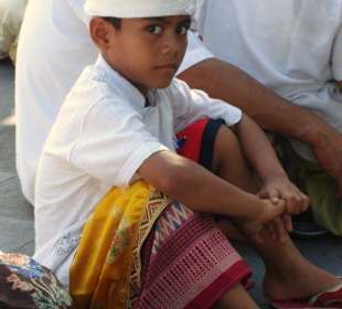 Auch die Kleinsten ganz aufmerksam