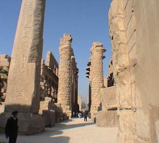 Säulenhalle Karnak - Gigantomanie!