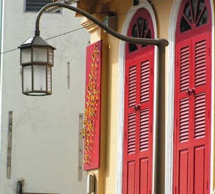 Häuserfront Ann Siang Road