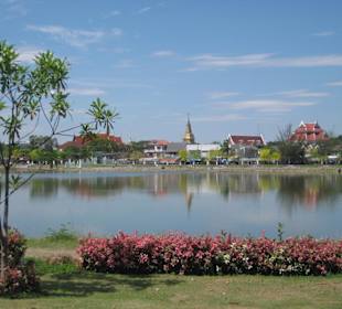 Es blüht im Nong Prajak Park