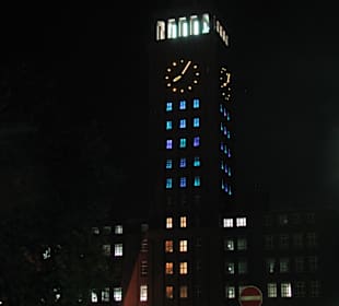 Siemens-Uhrenturm im Technopark Berlin 