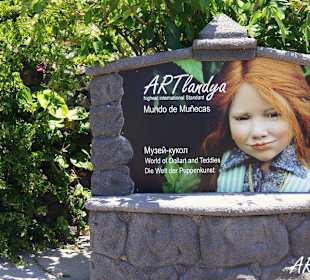 Der Eingang von ARTlandya