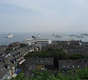 Die Schiffe von oben