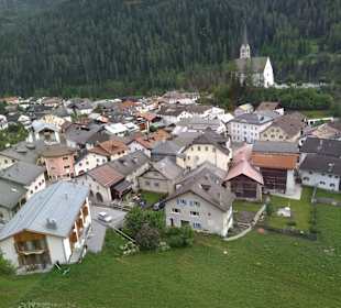 Sicht aufs Dorf