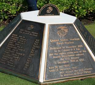 Gedenktafel gefallener Marines