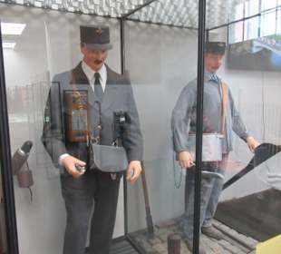 Im Museum des öffentlichen Peronennahverkehrs