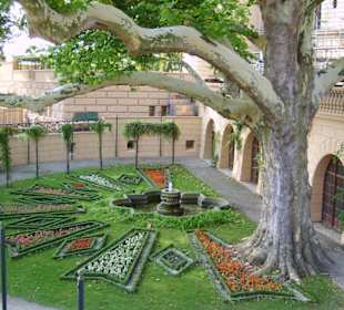 Es grünt so grün am Schloss
