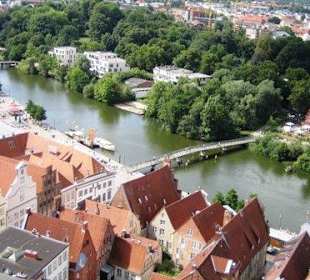Blick vom Aussichtturm St. Petri