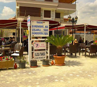 Kumköy Einkaufs-Bazarbereich