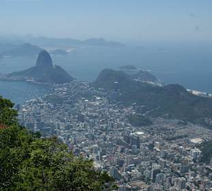 Widok z Corcovado