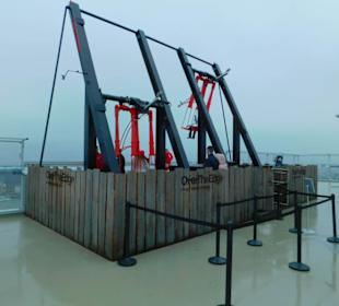 Schaukel auf dem Dach