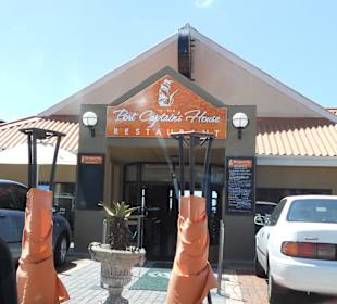 Eingang des Restaurants