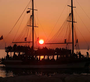 Der kleine Hafen in Evrenseki