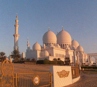 Große Sheikh Zayed Moschee Abu Dhabi