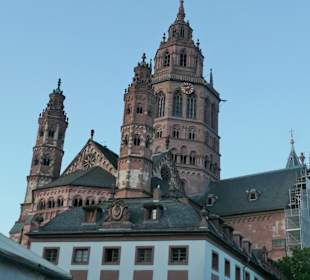 Blick zum Mainzer Dom